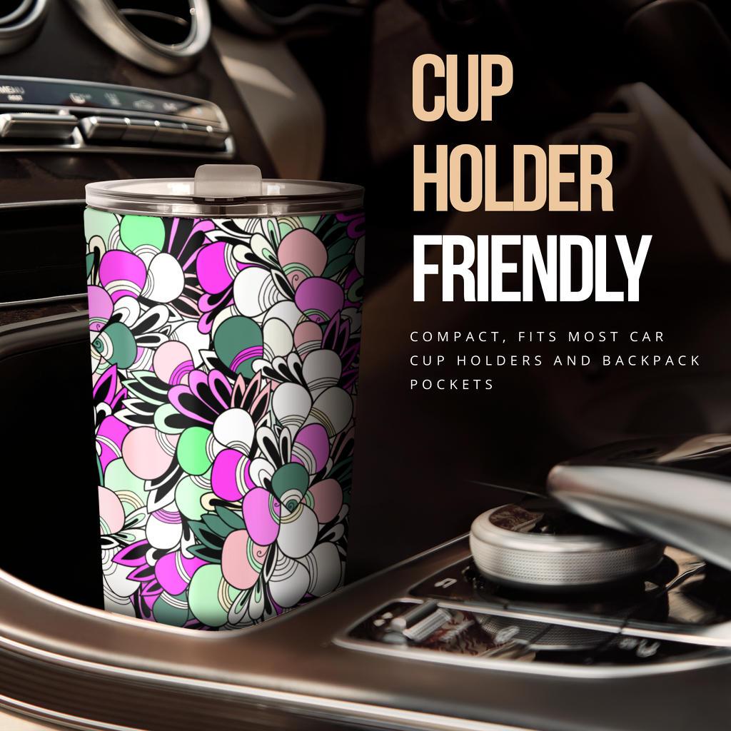 Funky Patterns in Candy - Travel Tumbler-Amaze Style™-Tumbler - Funky Patterns in Candy - Travel Tumbler-20oz Large-Vibe Cosy™