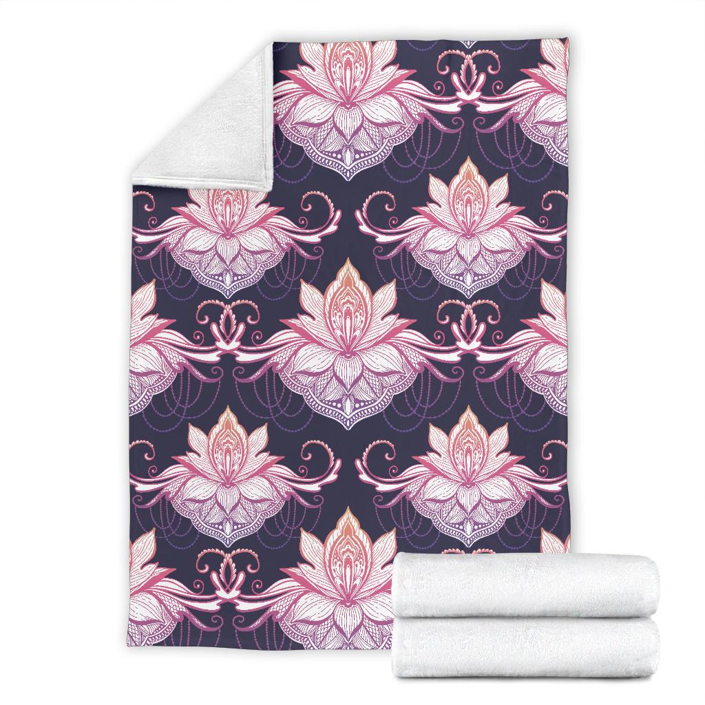 Ombre Lotus (Eclipse) - Throw Blankets-Amaze Style™-Premium BlanketOmbre Lotus (Eclipse) - Throw Blankets-Youth (56 x 43 inches / 140 x 110 cm)-Vibe Cosy™