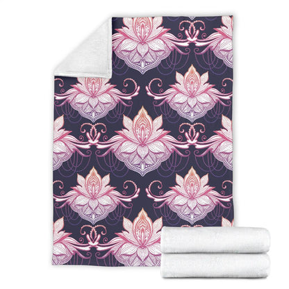 Ombre Lotus (Eclipse) - Throw Blankets-Amaze Style™-Premium BlanketOmbre Lotus (Eclipse) - Throw Blankets-Youth (56 x 43 inches / 140 x 110 cm)-Vibe Cosy™
