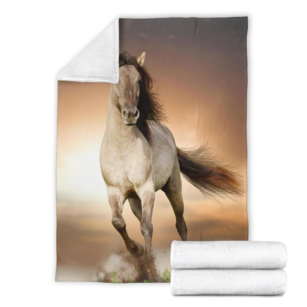 Cavallo Selvaggio-Amaze Style™-Premium BlanketCavallo Selvaggio-Youth (56 x 43 inches / 140 x 110 cm)-Vibe Cosy™