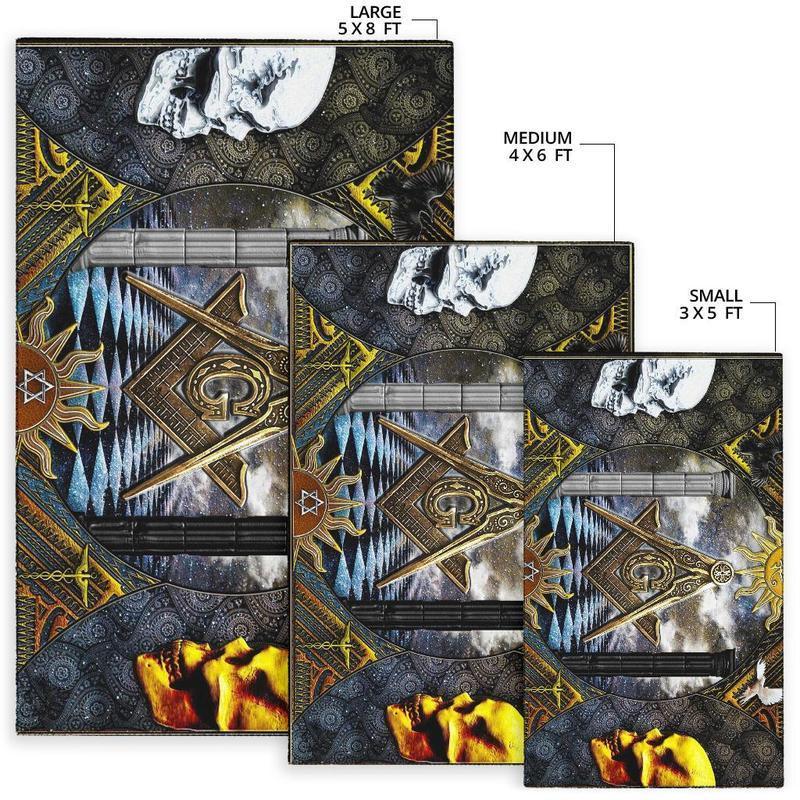 3D All Over Printed Freemason RUG 03032102.CXT