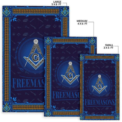 3D All Over Printed Freemason RUG 03032106.CXT