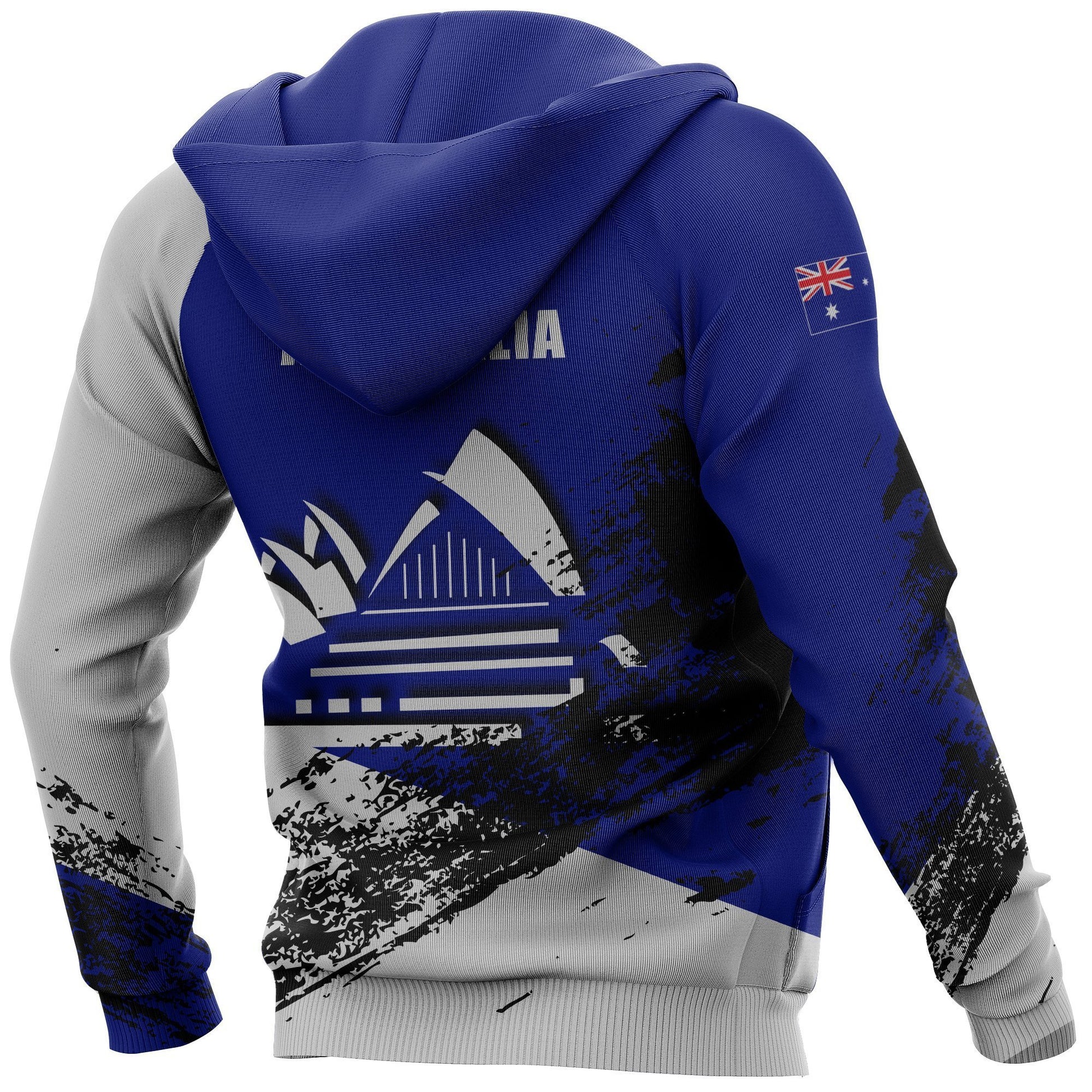 Australia Hoodie Opera House Line-Apparel-HD09-Hoodie-S-Vibe Cosy™