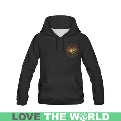 GOD ODIN AND DRAKKAR - VIKING HOODIE Y6-ALL OVER PRINT HOODIES-HP Arts-S-GOD ODIN AND DRAKKAR - VIKING HOODIE All Over Print Hoodie for Men (USA Size) (Model H13)-Vibe Cosy™