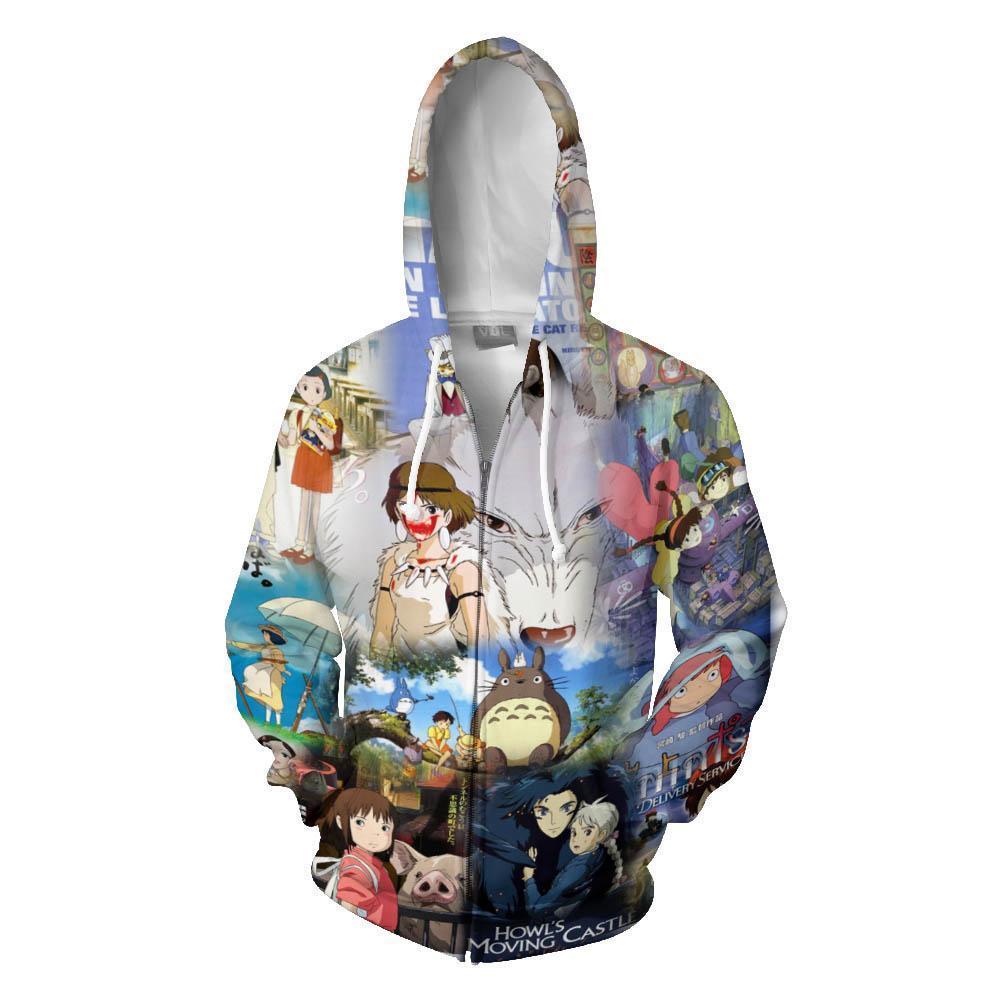 3D All Over Print Only Yesterday Hoodie-Apparel-HD09-Zipped Hoodie-S-Vibe Cosy™
