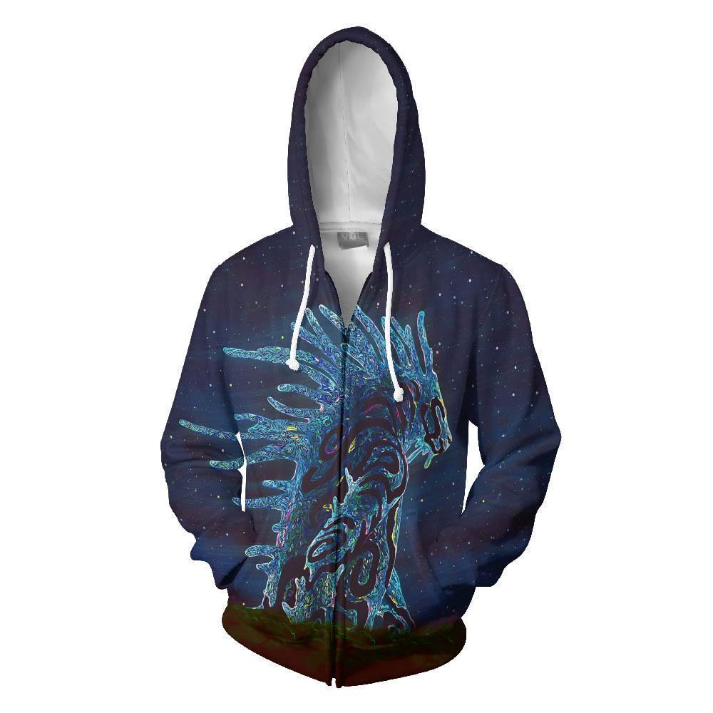 3D All Over Print 'I Choose' Pokémon Hoodie-Apparel-HD09-Zipped Hoodie-S-Vibe Cosy™