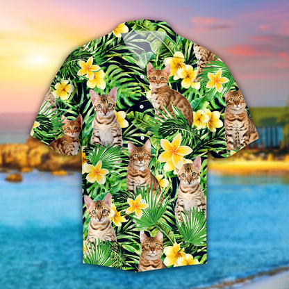 Bengal tropical wild flowers hawaii shirt HG7803