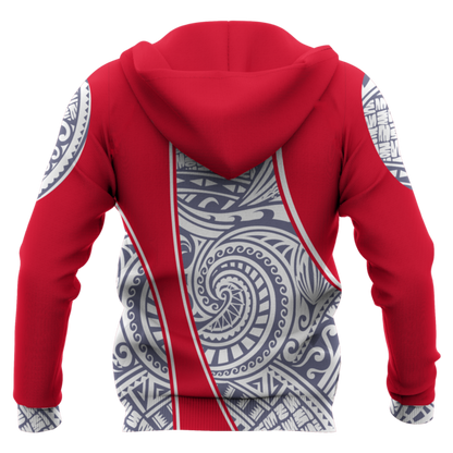 French Polynesia Hoodie Gash Style BN10-Apparel-Khanh Arts-Hoodie-S-Vibe Cosy™