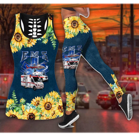 EMS Paramedic legging + hollow tank combo HG4200-Apparel-HG-S-S-Vibe Cosy™