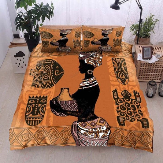 Africa black girl bedding set HG63012-HG-US Twin-Vibe Cosy™