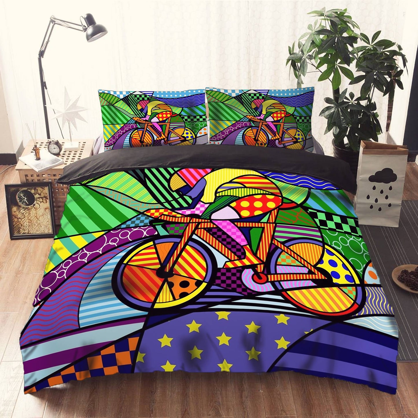 Cycling bedding set HG71505-HG-US Twin-Vibe Cosy™