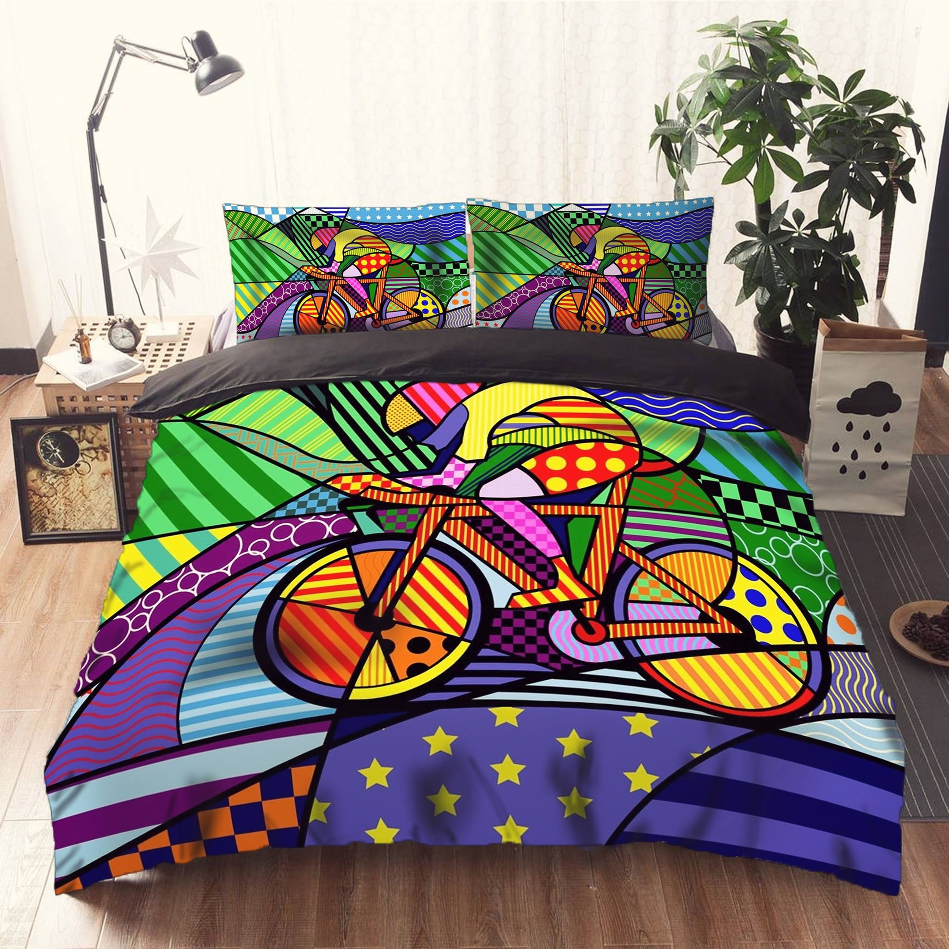 Cycling bedding set HG71505-HG-US Twin-Vibe Cosy™