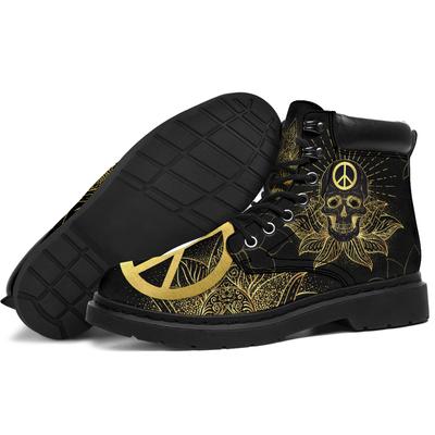 Hippie Skull Lotus Limited Shoes SU050306-Shoes-SUN-EU36 (US6)-Vibe Cosy™