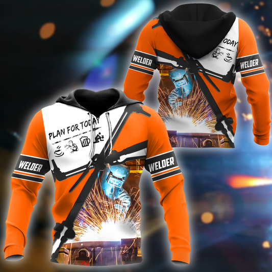 Premium Unisex All Over Printed Welder Shirts MEI