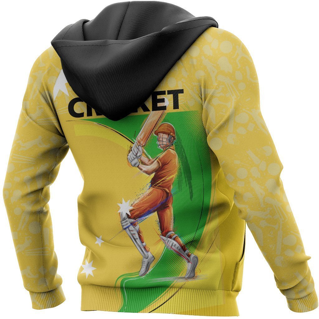 Australia Cricket Special Hoodie -NNK1492-Apparel-PL8386-Zip-Up Hoodie-S-Vibe Cosy™