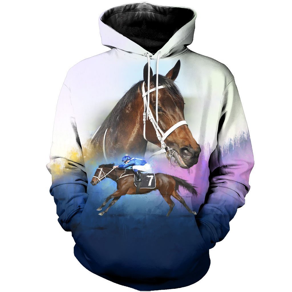 3D All Over Printed Winx Horse Color-Apparel-HP Arts-Hoodie-S-Vibe Cosy™