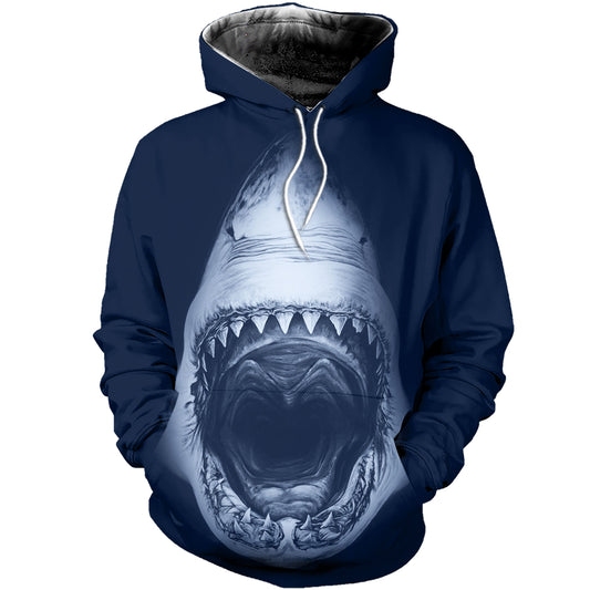 3D All Over Printed Shark Art Shirts-Apparel-HP Arts-Hoodie-S-Vibe Cosy™