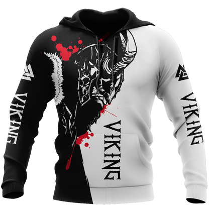 Vikings Odin 3D All Over Printed Shirts For Men and Women-Apparel-HP Arts-Hoodie-S-Vibe Cosy™