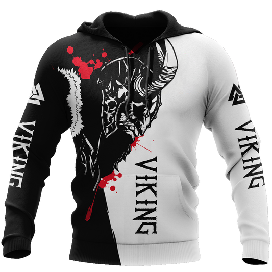 Vikings Odin 3D All Over Printed Shirts For Men and Women-Apparel-HP Arts-Hoodie-S-Vibe Cosy™