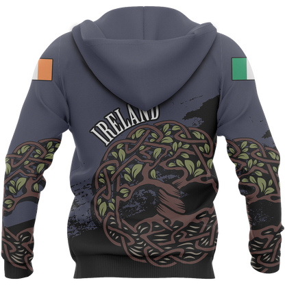 Celtic Tree of Life Hoodie Purple Version Z2-Apparel-HD09-Hoodie-S-Vibe Cosy™