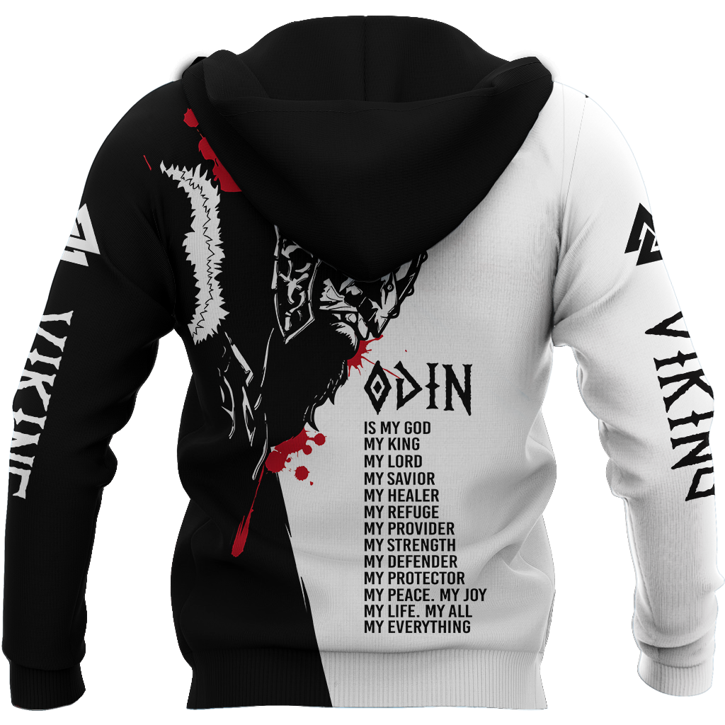 Vikings Odin 3D All Over Printed Shirts For Men and Women-Apparel-HP Arts-Hoodie-S-Vibe Cosy™