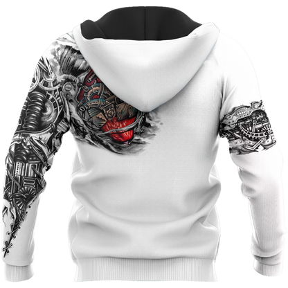 Mechanic Metal Tattoo 3D All Over Printed Shirts HAC180503-Apparel-MP-Hoodie-S-Vibe Cosy™