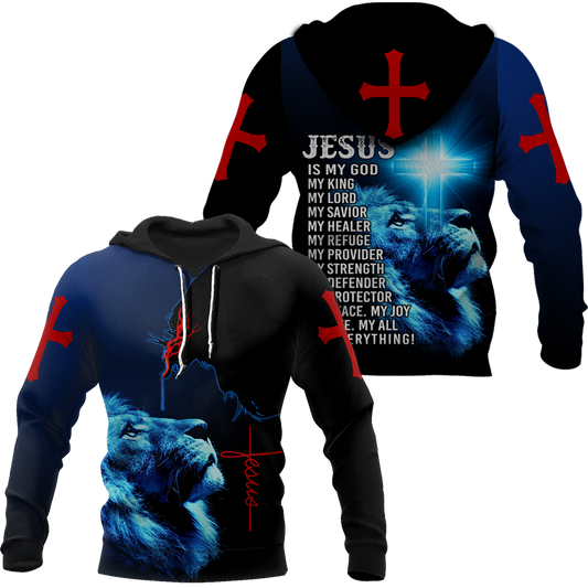 Premium Jesus 3D All Over Printed Unisex Shirts