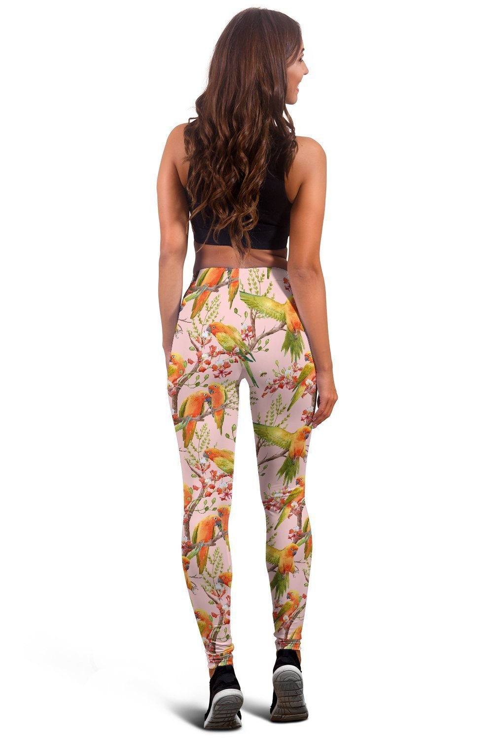 All Over Printing Sun Conure Parrot Hoodie Dress-Apparel-Phaethon-Hoodie Dress-S-Vibe Cosy™