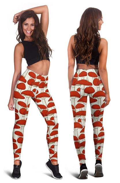 Amanita Muscaria Mushroom-Apparel-NTH-Legging-S-Vibe Cosy™