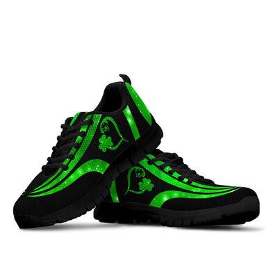 Irish Dog Shamrock Sneaker Shoes SU060301-Shoes-SUN-Women's Sneakers-EU35 (US5)-Vibe Cosy™