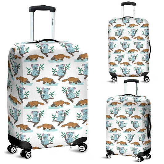 KOALA AUSTRALIA 3 LUGGAGE COVER H5-LUGGAGE COVERS-HP Arts-Luggage Covers - KOALA AUSTRALIA 3 LUGGAGE COVER D5-Small 18-22 in / 45-55 cm-Vibe Cosy™