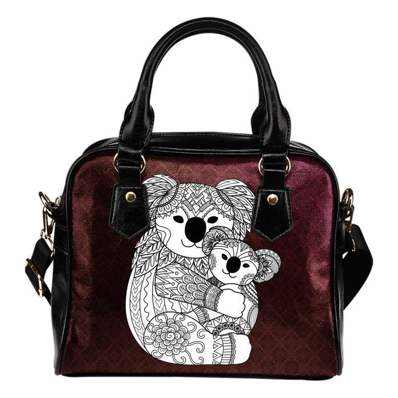 KOALA AUSTRALIA SHOULDER HANDBAG Q1-SHOULDER HANDBAGS-HP Arts-KOALA AUSTRALIA SHOULDER HANDBAG Q1-Vibe Cosy™