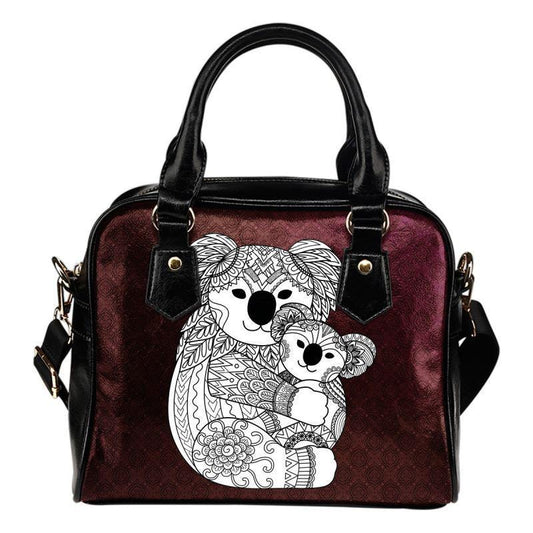 KOALA AUSTRALIA SHOULDER HANDBAG Q1-SHOULDER HANDBAGS-HP Arts-KOALA AUSTRALIA SHOULDER HANDBAG Q1-Vibe Cosy™