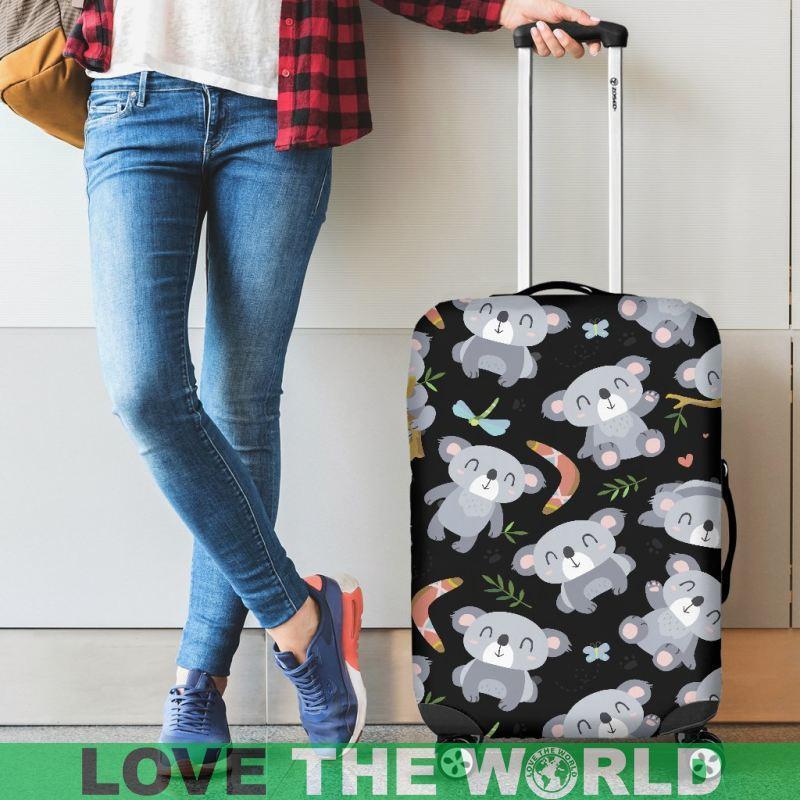 KOALA LUGGAGE COVERS 01 - BN-LUGGAGE COVERS-HP Arts-Luggage Covers - KOALA LUGGAGE COVERS 01 - TN-Small 18-22 in / 45-55 cm-Vibe Cosy™