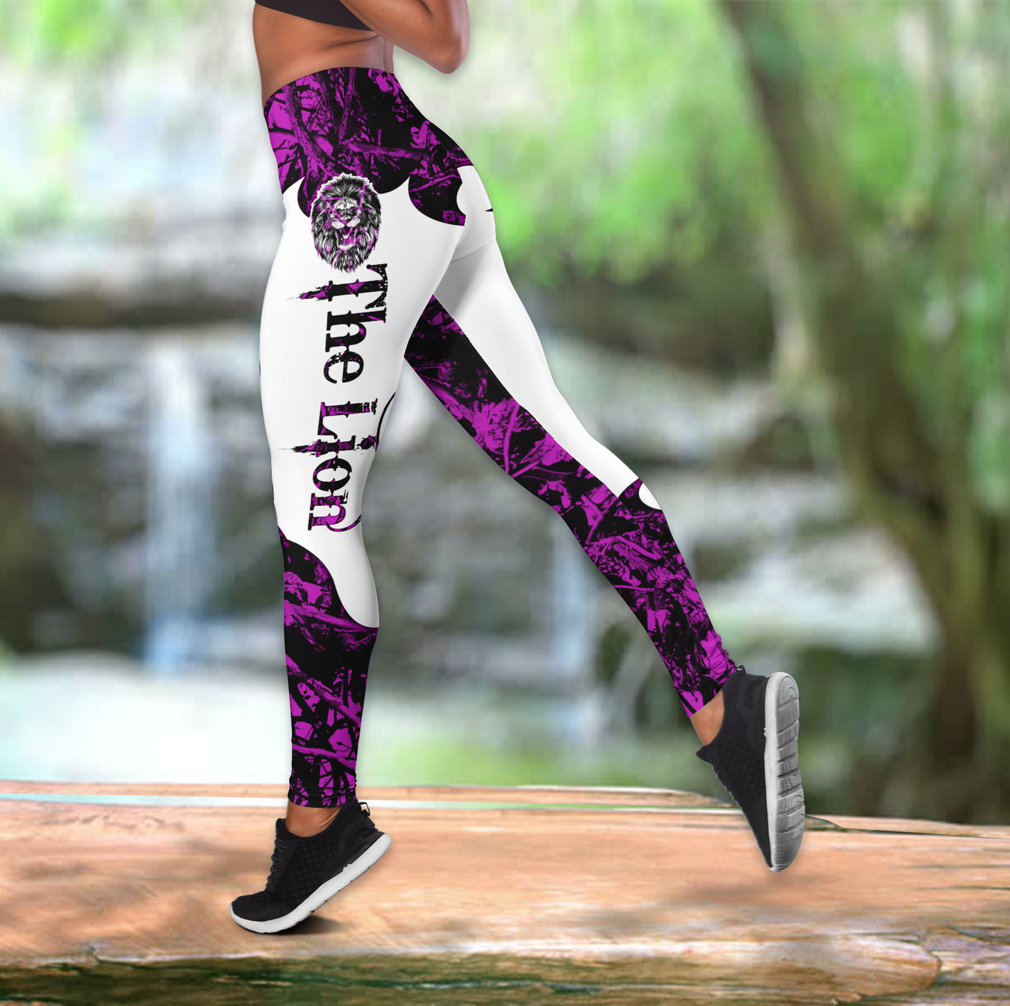 The Purple Lion Tattoo Combo Tanktop + Legging