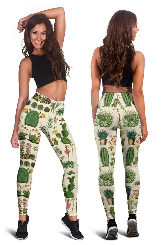 3D All Over Print Cacti Legging-Apparel-NTH-Legging-S-Vibe Cosy™