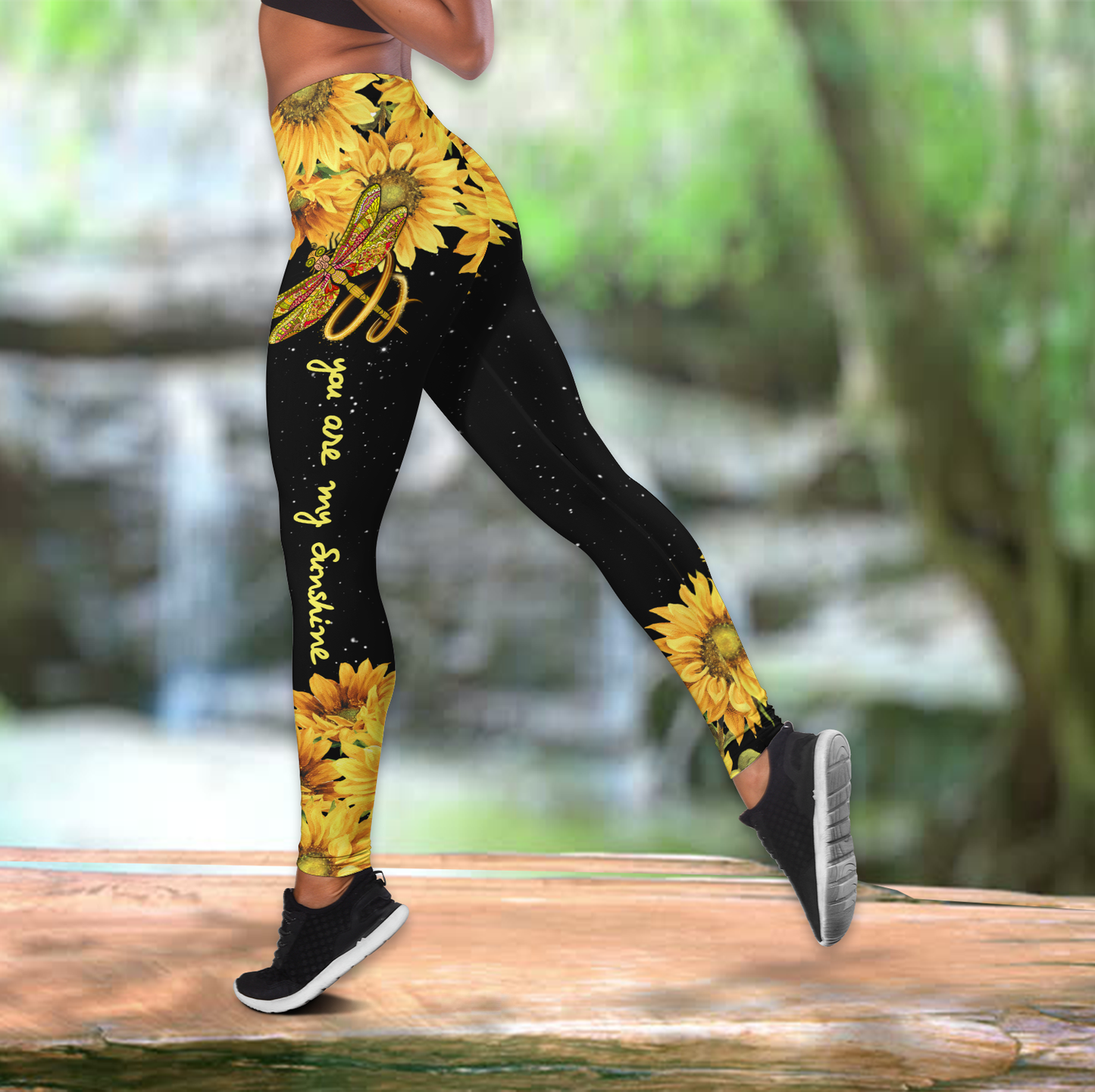 Dragonfies-You Are My Sunshine  Combo Legging + Tank Top JJW29082004