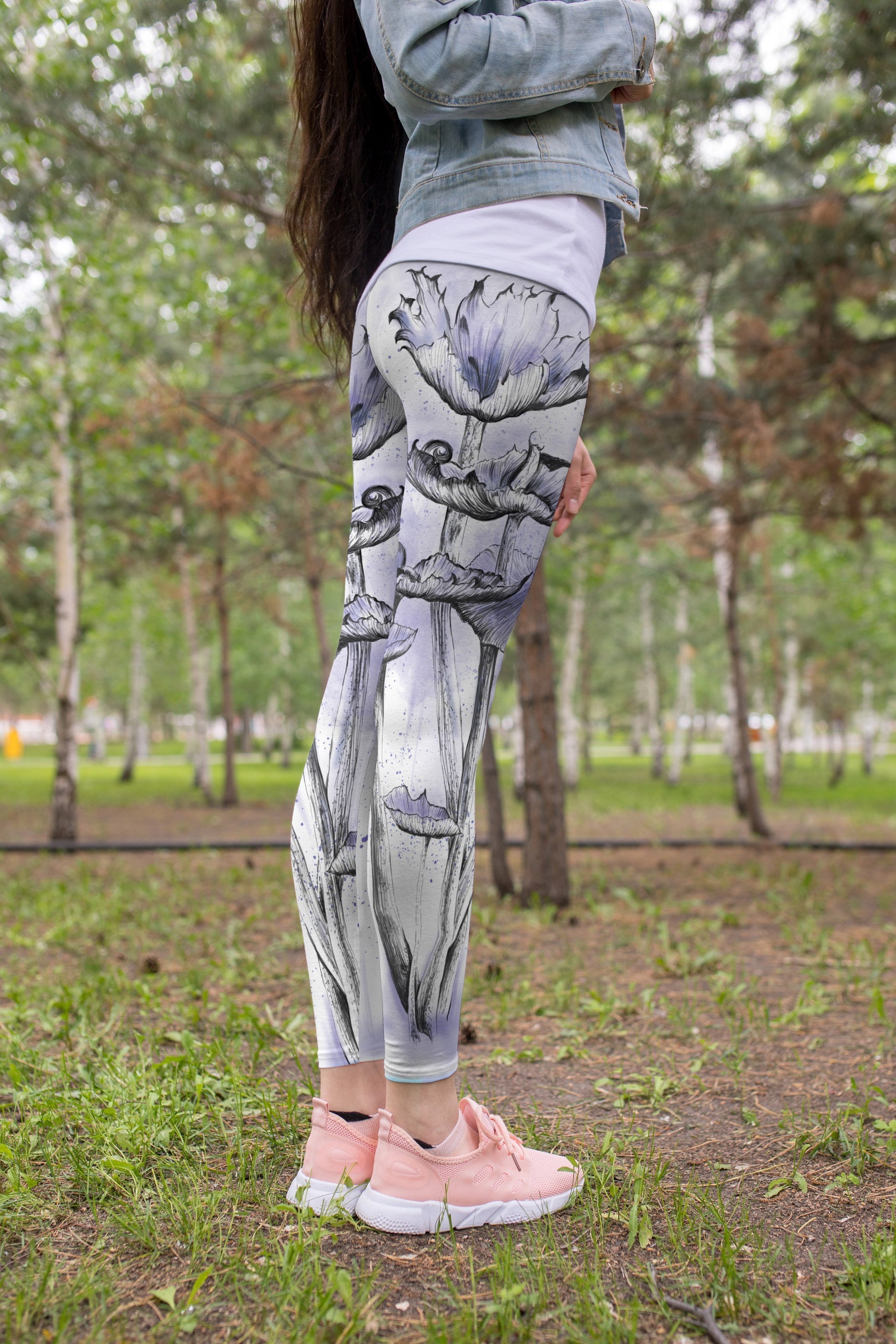 3D All Over Print Mushroom drawings Legging-Apparel-NTH-Legging-S-Vibe Cosy™