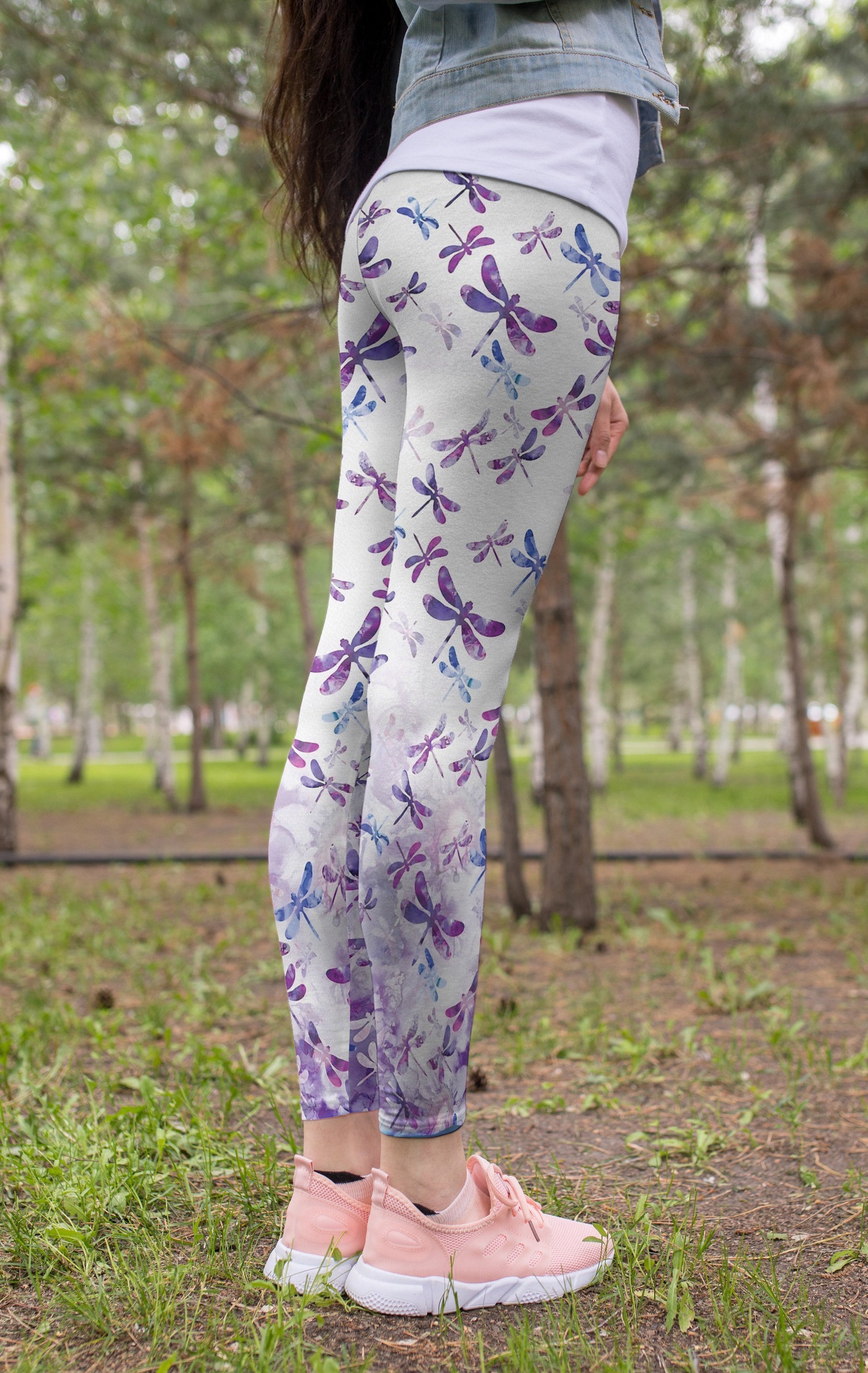 Beautiful Dragonfly Leggings-Apparel-HD09-Legging-S-Vibe Cosy™