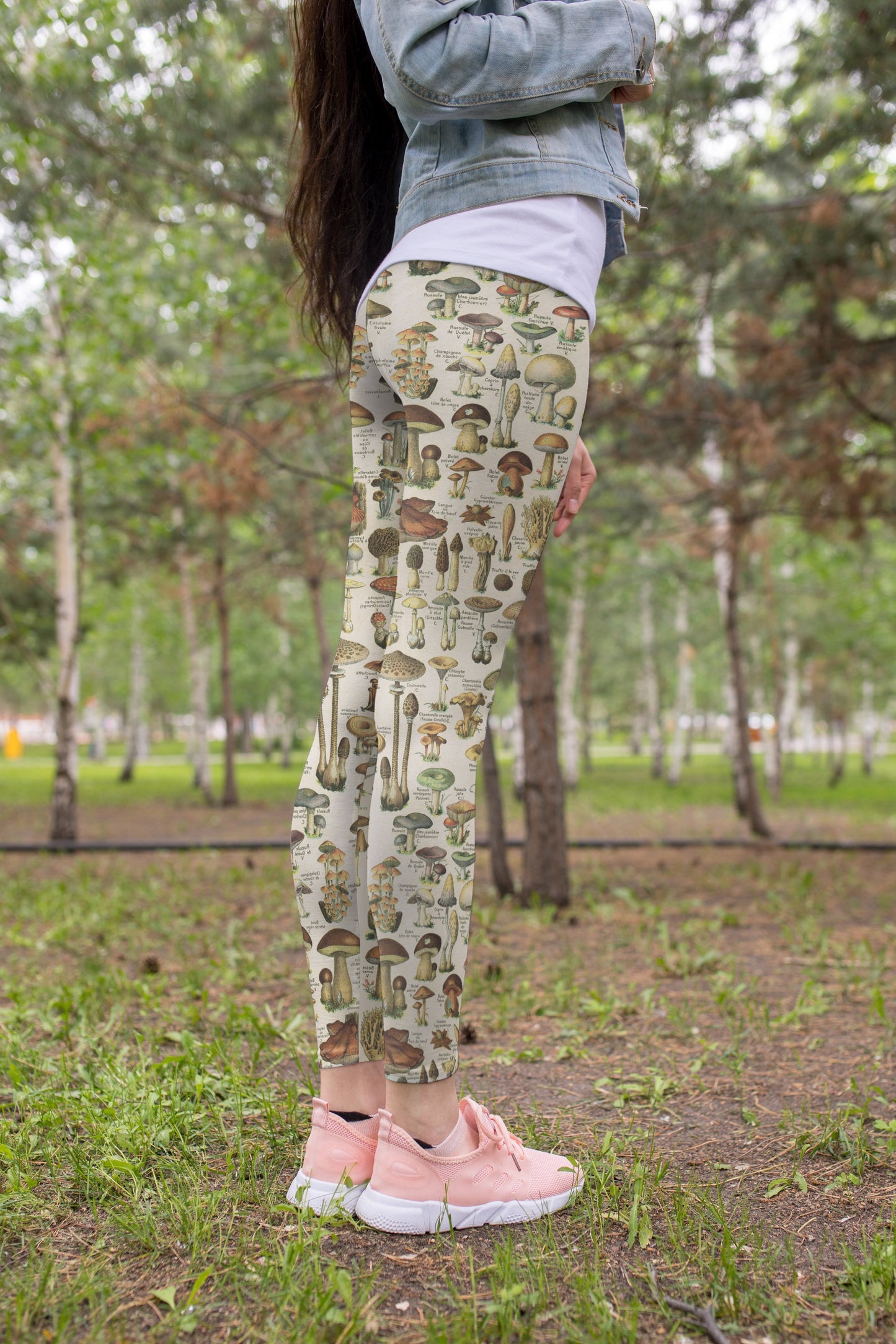 All Over Print Champignons-Apparel-NTH-Legging-S-Vibe Cosy™