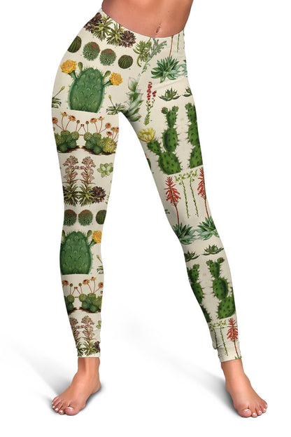 3D All Over Print Cacti Legging-Apparel-NTH-Legging-S-Vibe Cosy™