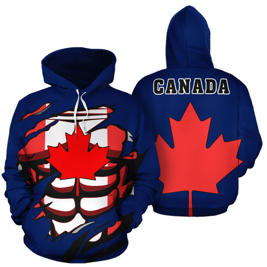 Canada In Me All-Over Hoodie Maple Leafs PL-Apparel-PL8386-Hoodie-S-Vibe Cosy™
