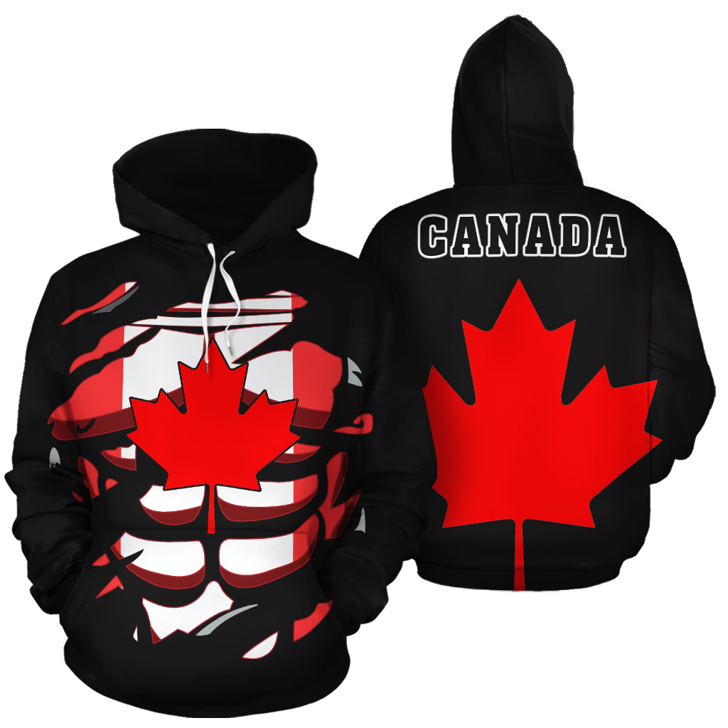 Canada 3d all over printed for man and women PL-Apparel-PL8386-Hoodie-S-Vibe Cosy™