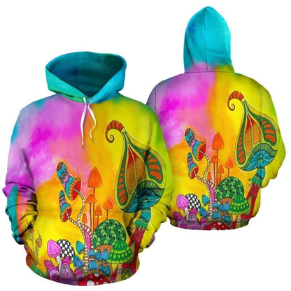 3D ALL OVER PRINTED MAGIC MUSHROOM SHIRT-Apparel-NTH-Hoodie-S-Vibe Cosy™