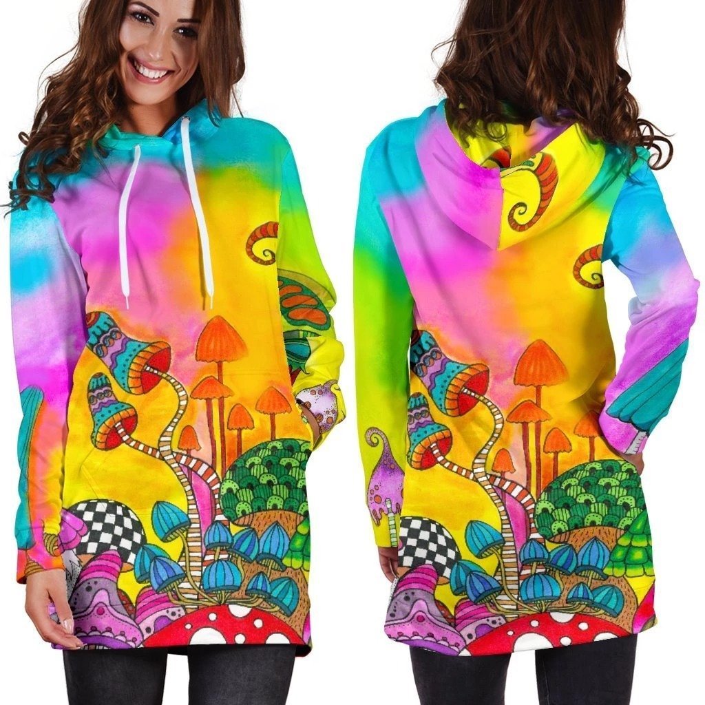 3D ALL OVER PRINTED MAGIC MUSHROOM SHIRT-Apparel-NTH-Hoodie-S-Vibe Cosy™