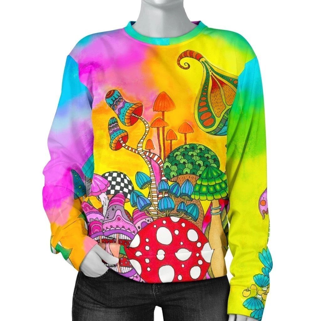 3D ALL OVER PRINTED MAGIC MUSHROOM SHIRT-Apparel-NTH-SweatShirt-S-Vibe Cosy™