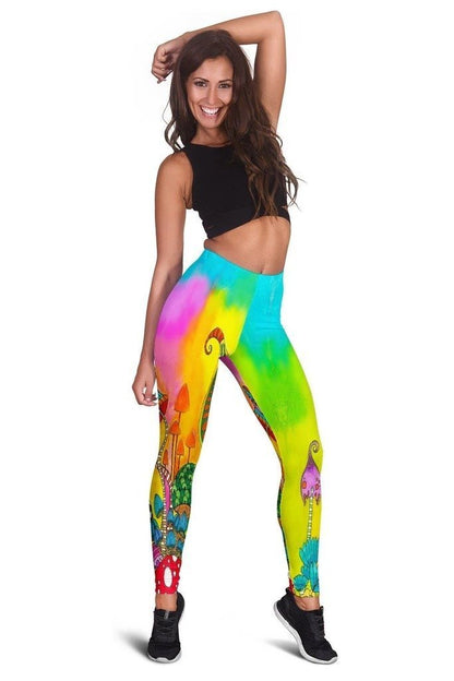 3D ALL OVER PRINTED MAGIC MUSHROOM SHIRT-Apparel-NTH-Leggings-S-Vibe Cosy™