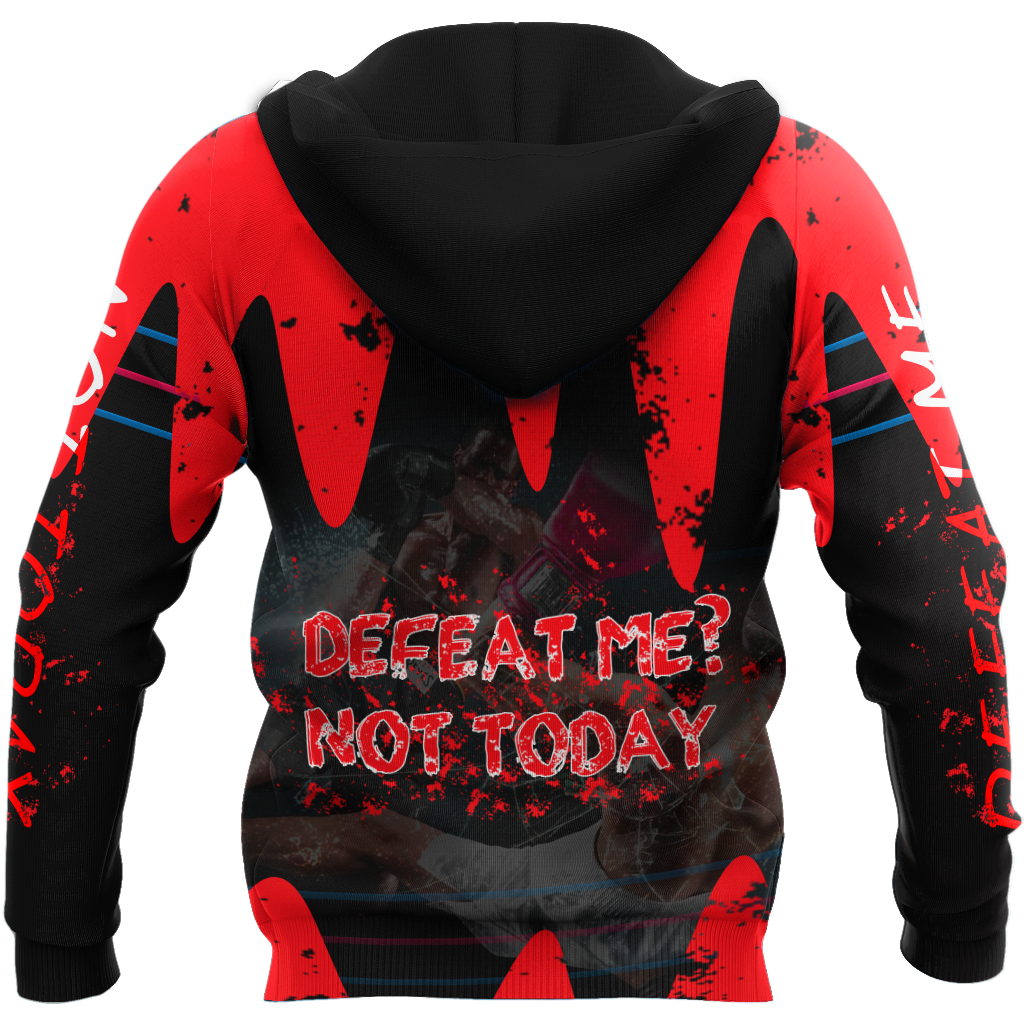 Defeat me Kickboxing 3D Printed MH280520-ML-Apparel-ML-Zipped Hoodie-S-Vibe Cosy™