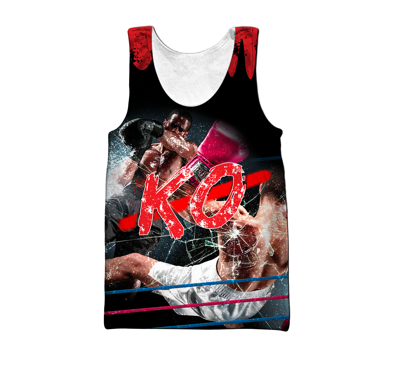 Defeat me Kickboxing 3D Printed MH280520-ML-Apparel-ML-Tank Top-S-Vibe Cosy™