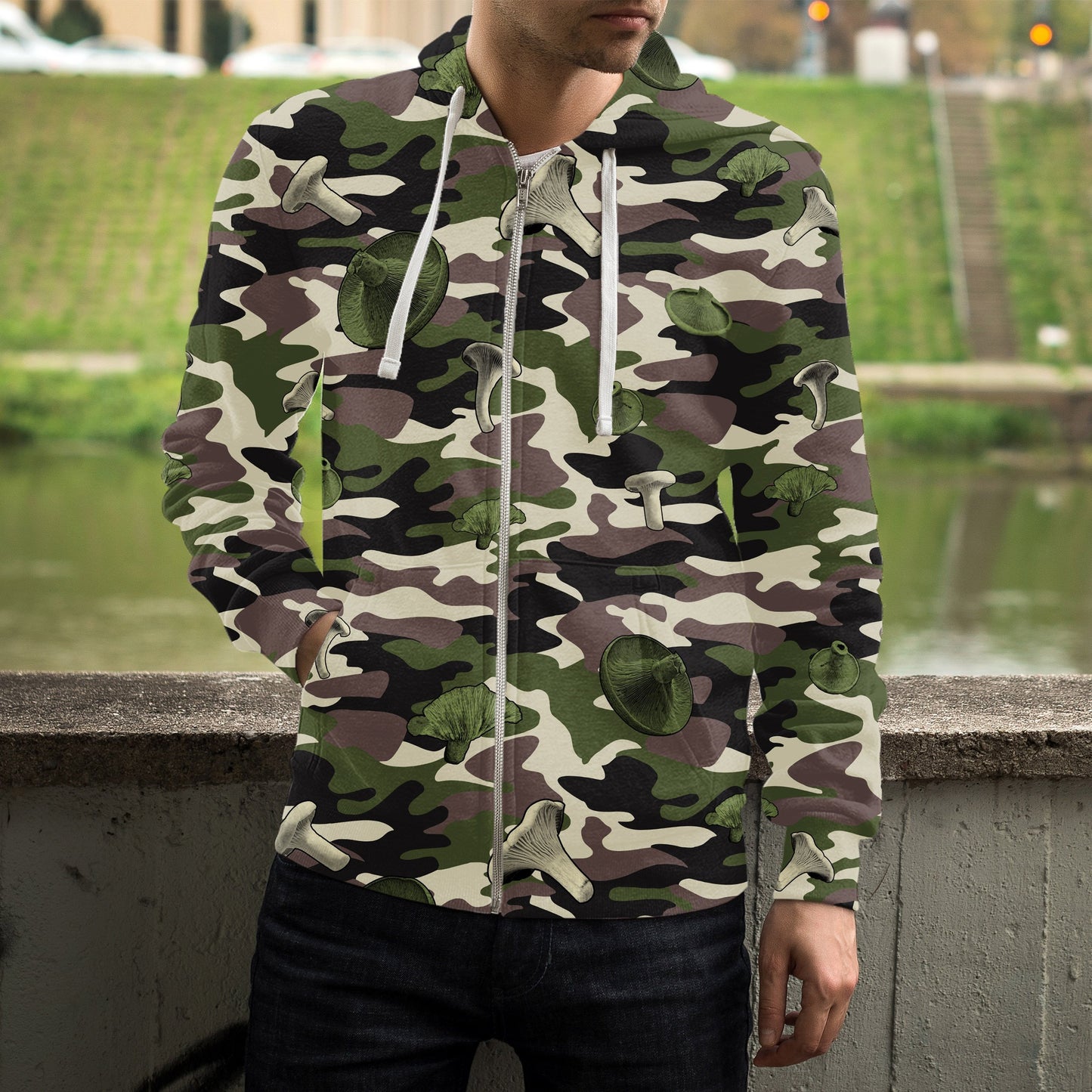 Fern pants Hoodie-Apparel-HD09-Zipped Hoodie-S-Vibe Cosy™